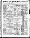 Barking, East Ham & Ilford Advertiser, Upton Park and Dagenham Gazette Saturday 06 August 1892 Page 1
