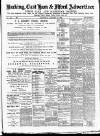 Barking, East Ham & Ilford Advertiser, Upton Park and Dagenham Gazette Saturday 25 January 1896 Page 1
