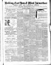 Barking, East Ham & Ilford Advertiser, Upton Park and Dagenham Gazette Saturday 19 November 1898 Page 1