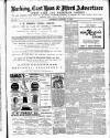 Barking, East Ham & Ilford Advertiser, Upton Park and Dagenham Gazette Saturday 14 January 1899 Page 1