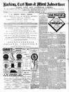 Barking, East Ham & Ilford Advertiser, Upton Park and Dagenham Gazette Saturday 28 January 1899 Page 1