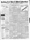 Barking, East Ham & Ilford Advertiser, Upton Park and Dagenham Gazette Saturday 06 October 1900 Page 1