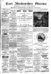 Buchan Observer and East Aberdeenshire Advertiser Tuesday 16 September 1884 Page 1
