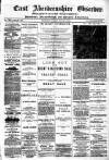 Buchan Observer and East Aberdeenshire Advertiser Tuesday 27 January 1885 Page 1