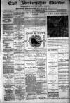 Buchan Observer and East Aberdeenshire Advertiser Friday 17 December 1886 Page 1