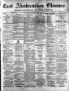 Buchan Observer and East Aberdeenshire Advertiser Thursday 30 June 1892 Page 1