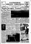 Eastbourne Herald Saturday 14 January 1956 Page 1