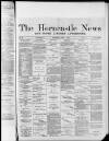 Horncastle News Saturday 05 June 1886 Page 1