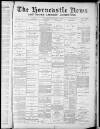 Horncastle News Saturday 03 November 1888 Page 1