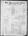 Horncastle News Saturday 17 November 1888 Page 1