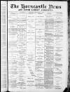 Horncastle News Saturday 20 September 1890 Page 1