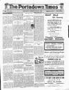 Portadown Times Friday 02 March 1923 Page 1