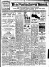 Portadown Times Friday 25 January 1935 Page 1