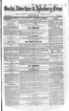 Bucks Advertiser & Aylesbury News Saturday 06 January 1849 Page 1