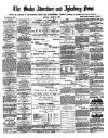 Bucks Advertiser & Aylesbury News Saturday 29 March 1890 Page 1