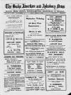 Bucks Advertiser & Aylesbury News Friday 17 January 1930 Page 1