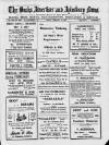 Bucks Advertiser & Aylesbury News Friday 14 February 1930 Page 1