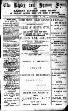 Ripley and Heanor News and Ilkeston Division Free Press Friday 26 September 1890 Page 1