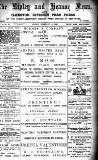Ripley and Heanor News and Ilkeston Division Free Press Friday 06 February 1891 Page 1