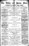 Ripley and Heanor News and Ilkeston Division Free Press Friday 19 August 1892 Page 1