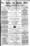 Ripley and Heanor News and Ilkeston Division Free Press Friday 10 March 1893 Page 1