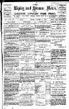 Ripley and Heanor News and Ilkeston Division Free Press Friday 04 January 1895 Page 1
