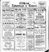 Clitheroe Advertiser and Times Friday 18 August 1933 Page 1