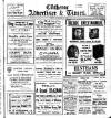Clitheroe Advertiser and Times Friday 10 November 1933 Page 1