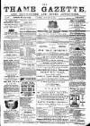 Thame Gazette Tuesday 22 January 1867 Page 1