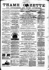 Thame Gazette Tuesday 15 July 1873 Page 1