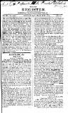 Military Register Wednesday 25 March 1818 Page 1