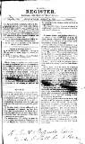 Military Register Wednesday 04 August 1819 Page 1