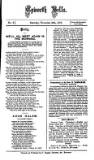 Epworth Bells, Crowle and Isle of Axholme Messenger Saturday 30 November 1872 Page 1
