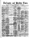 Darlington & Stockton Times, Ripon & Richmond Chronicle Saturday 19 January 1889 Page 1