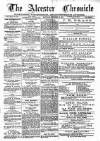 Alcester Chronicle Saturday 30 September 1876 Page 1