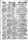 Alcester Chronicle Saturday 04 December 1880 Page 1