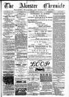 Alcester Chronicle Saturday 08 August 1885 Page 1