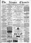 Alcester Chronicle Saturday 05 September 1885 Page 1