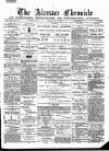 Alcester Chronicle Saturday 26 October 1889 Page 1