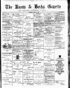 Hants and Berks Gazette and Middlesex and Surrey Journal Saturday 02 April 1892 Page 1