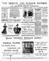 Brecon and Radnor Express and Carmarthen Gazette Thursday 20 May 1897 Page 1