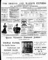 Brecon and Radnor Express and Carmarthen Gazette Thursday 17 June 1897 Page 1