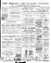 Brecon and Radnor Express and Carmarthen Gazette Thursday 09 December 1897 Page 1