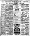 Brecon and Radnor Express and Carmarthen Gazette Thursday 04 June 1908 Page 1