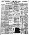 Brecon and Radnor Express and Carmarthen Gazette Thursday 12 November 1908 Page 1
