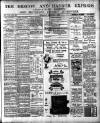 Brecon and Radnor Express and Carmarthen Gazette Thursday 03 December 1908 Page 1