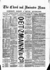 Chard and Ilminster News Saturday 09 August 1884 Page 1