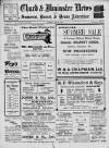 Chard and Ilminster News Saturday 29 June 1912 Page 1