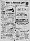 Chard and Ilminster News Saturday 06 July 1912 Page 1