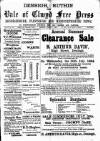 Denbighshire Free Press Saturday 09 August 1884 Page 1